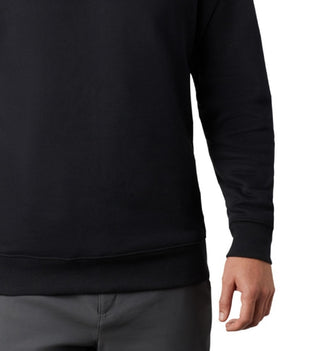 Columbia Men's Hart Mountain Ii Crew Sweatshirt Black Size X-Large