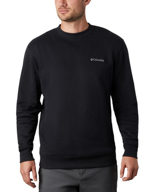 Columbia Men's Hart Mountain Ii Crew Sweatshirt Black Size X-Large