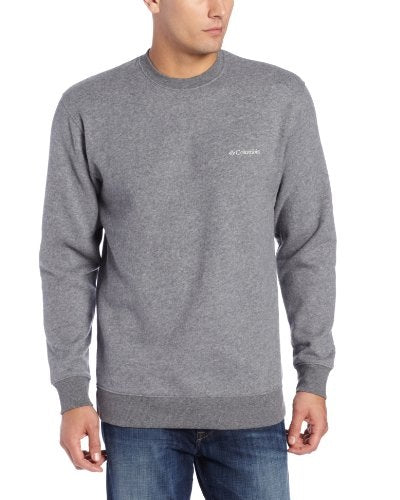 Columbia Men's Hart Mountain Ii Crew Sweatshirt Gary Size XX-Large