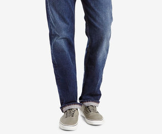 Levi's Men's 505 Regular Fit Jeans Blue Size 34X34