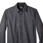 Pendleton Men's Trail With Faux Suede Elbow Patches Shirt Black Size Large
