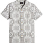 Pendleton Men's Short Sleeve Aloha Shirt Gray Size Medium