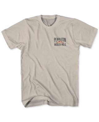 Pendleton Men's Oversized Logo Graphic Tee Brown Size X-Large