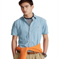 Polo Ralph Lauren Men's Classic Fit Short Sleeve Button Down Shirt Blue Size Small