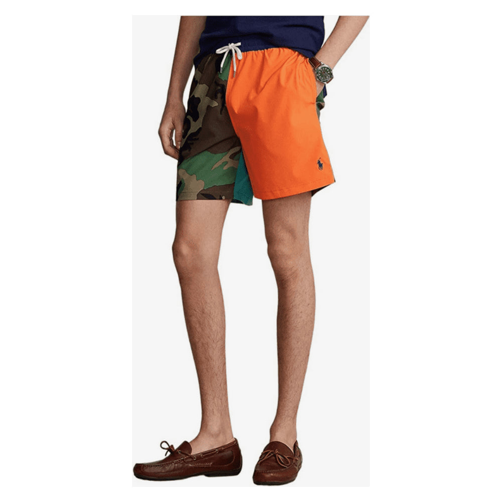 Polo Ralph Lauren 5.75-Inch Traveler Classic Swim Trunk Camo Size L