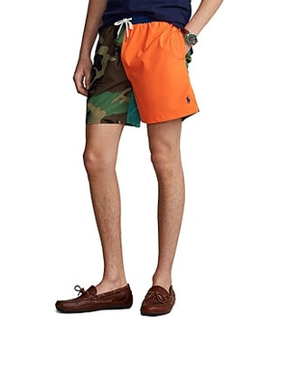 Polo Ralph Lauren Men's Traveler Classic Swim Trunk Green Size X-Large