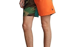 Polo Ralph Lauren Men's Traveler Classic Swim Trunk Green Size X-Large