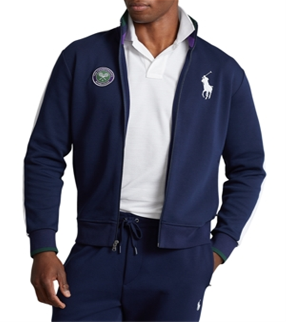 Polo Ralph Lauren Men's Wimbledon Ballperson Jacket Blue Size XX-Large