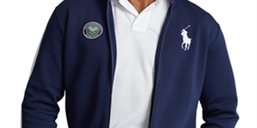 Polo Ralph Lauren Men's Wimbledon Ballperson Jacket Blue Size XX-Large