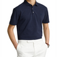 Ralph Lauren Men's Cotton Jacquard Custom Slim Fit Polo Shirt Blue Size XX-Large