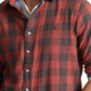 Ralph Lauren Men's Classic Fit Plaid Double Faced Shirt Red Size X-Large