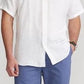 Ralph Lauren Men's Linen Collared Button Down Shirt White Size XXX-Large