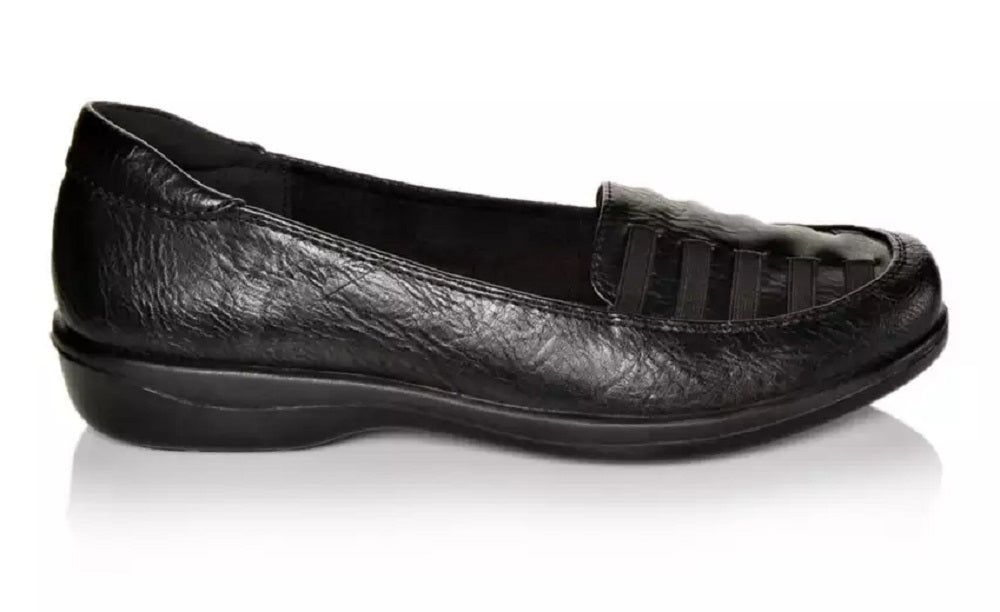 Easy Street Women's Genesis Loafers Shoes Black Size 9 W
