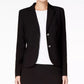 Calvin Klein Women's Two Button Blazer Black Size 6