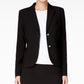 Calvin Klein Women's Two Button Blazer Black Size 2