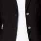 Calvin Klein Women's Two Button Blazer Black Size 2