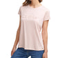 Calvin Klein Women's Short Sleeve Logo T-Shirt Pink Size Large