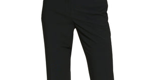 Calvin Klein Women's Modern Fit Trousers Black Size 2