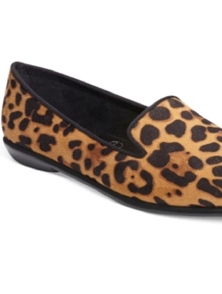 Aerosoles Women's Betunia Slip On Loafer Brown Size 6.5 M