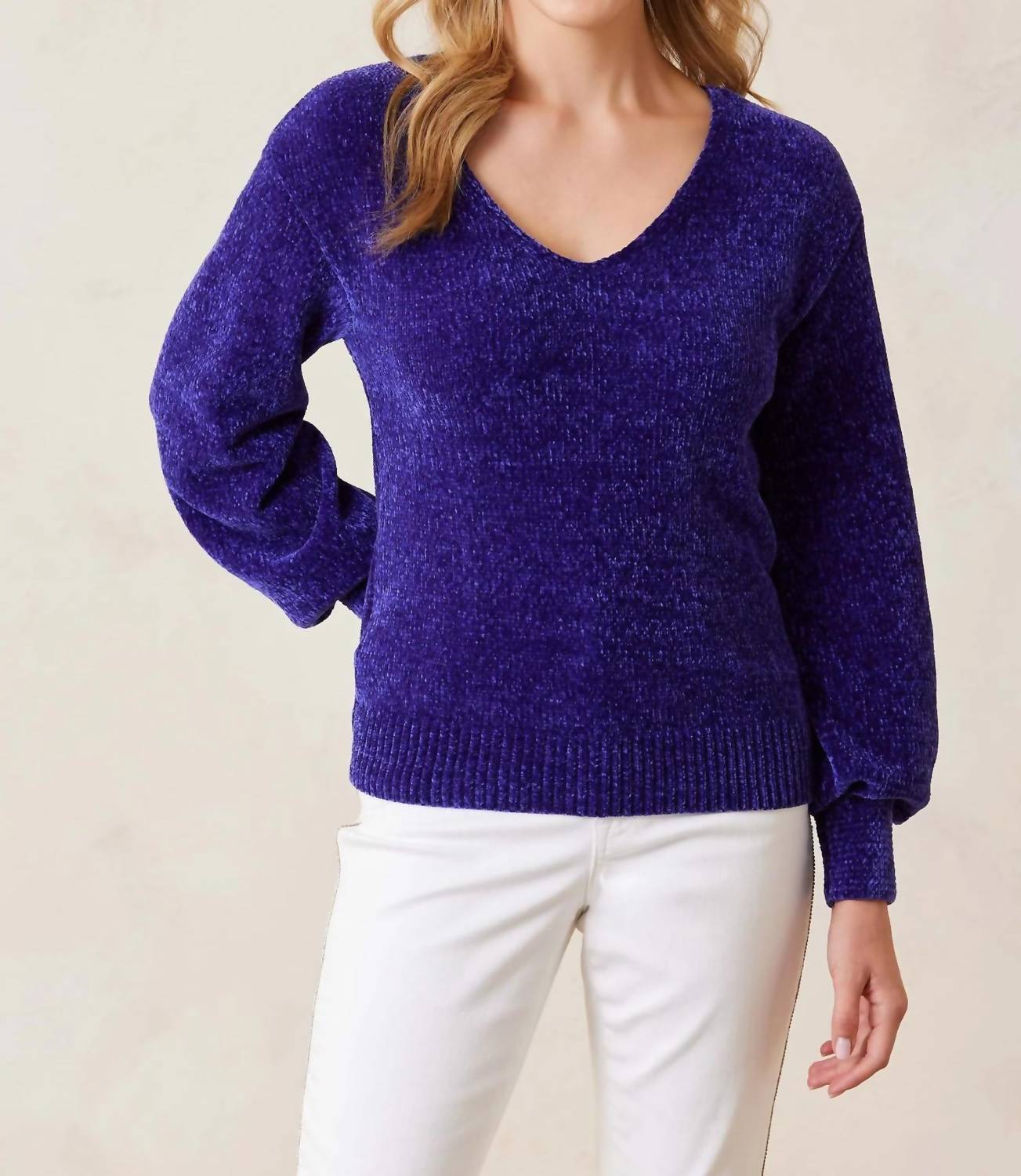 Tommy Bahama - Island Luna Chenille V-neck Sweater