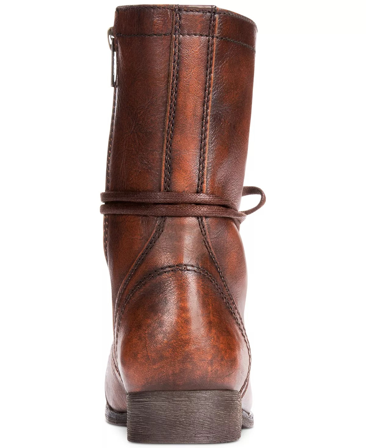 Steve Madden Women's Troopa Lace Up Combat Boots Brown Size 6.5 M