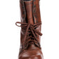 Steve Madden Women's Troopa Lace Up Combat Boots Brown Size 9 M