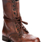 Steve Madden Women's Troopa Lace Up Combat Boots Brown Size 9 M