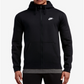 Nike Moletom Aberto Hoodie Preto Black Size S
