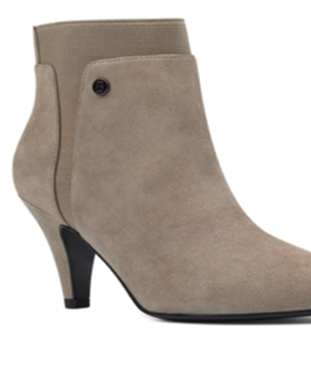 Bandolino Women's Bari Pointy Toe Booties Brown Size 9 M