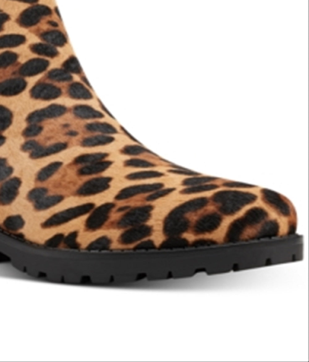 Nine West Women's Angelo Chelsea Booties Brown Size 8M