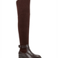 Nine West Women's Nacoby Over The Knee Riding Boots Brown Size 10