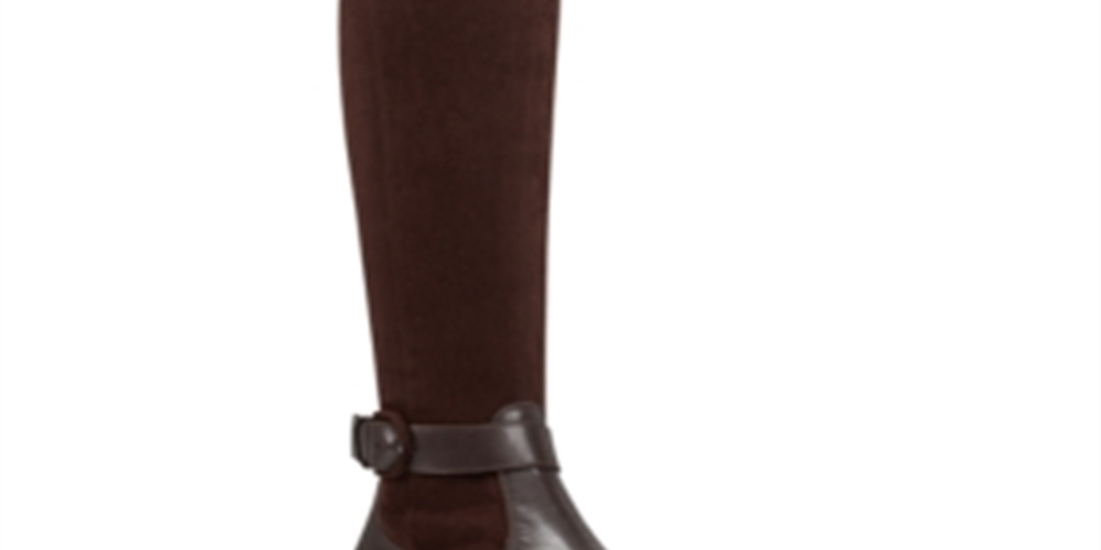 Nine West Women's Nacoby Over The Knee Riding Boots Brown Size 10