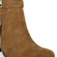 GUESS Women's Gather Dress Booties Brown Size 6.5M