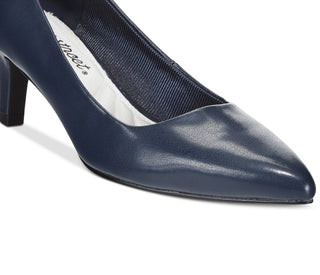 Easy Street Women's Pointe Pumps Blue Size 7.5 W