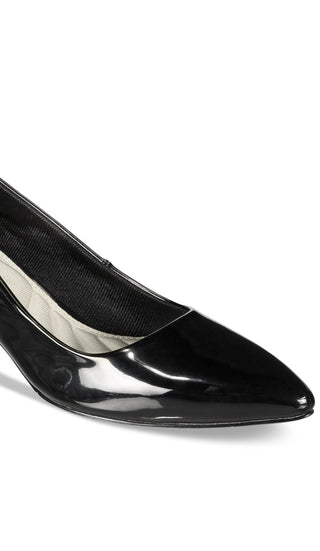 Easy Street Women's Pointe Pumps Black Size 7