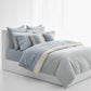 Lauren Ralph Lauren Graydon Bold Stripe Duvet Covers Dune & Chambray Size Full/Queen