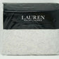 Lauren Ralph Lauren Alene Cotton Percale 200-Thread Count Reversible Metallic Jacquard 3-Pc Duvet Cover Set Size King