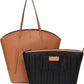 Thacker Tocar Leather Tote Bag Caramel
