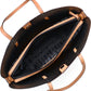 Thacker Tocar Leather Tote Bag Caramel