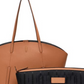 Thacker Tocar Leather Tote Bag Caramel