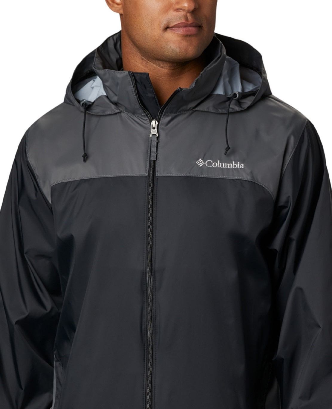 Columbia Men's Glennaker Lake Rain Jacket Black Size Large