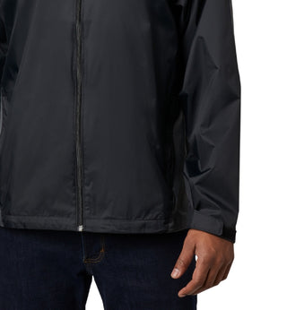 Columbia Men's Glennaker Lake Rain Jacket Black Size Large
