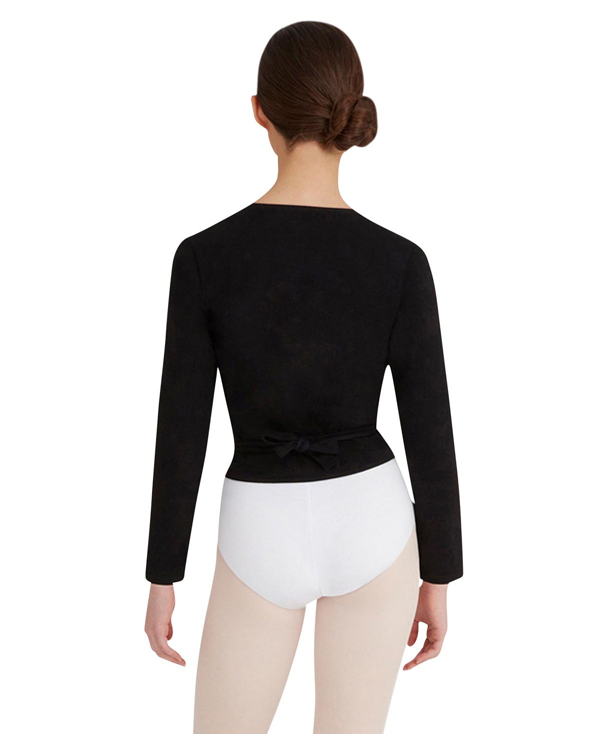 Capezio Women's Wrap Top Black Size X-Large