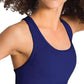 Capezio Women's Racerback Bra Top Blue Size X-Large