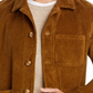 The Men's Store at Bloomingdale's Corduroy Chore Jacket Brown Size Large