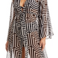 Alexandra Miro Women's Betty Caftan Swimwear Black Size M