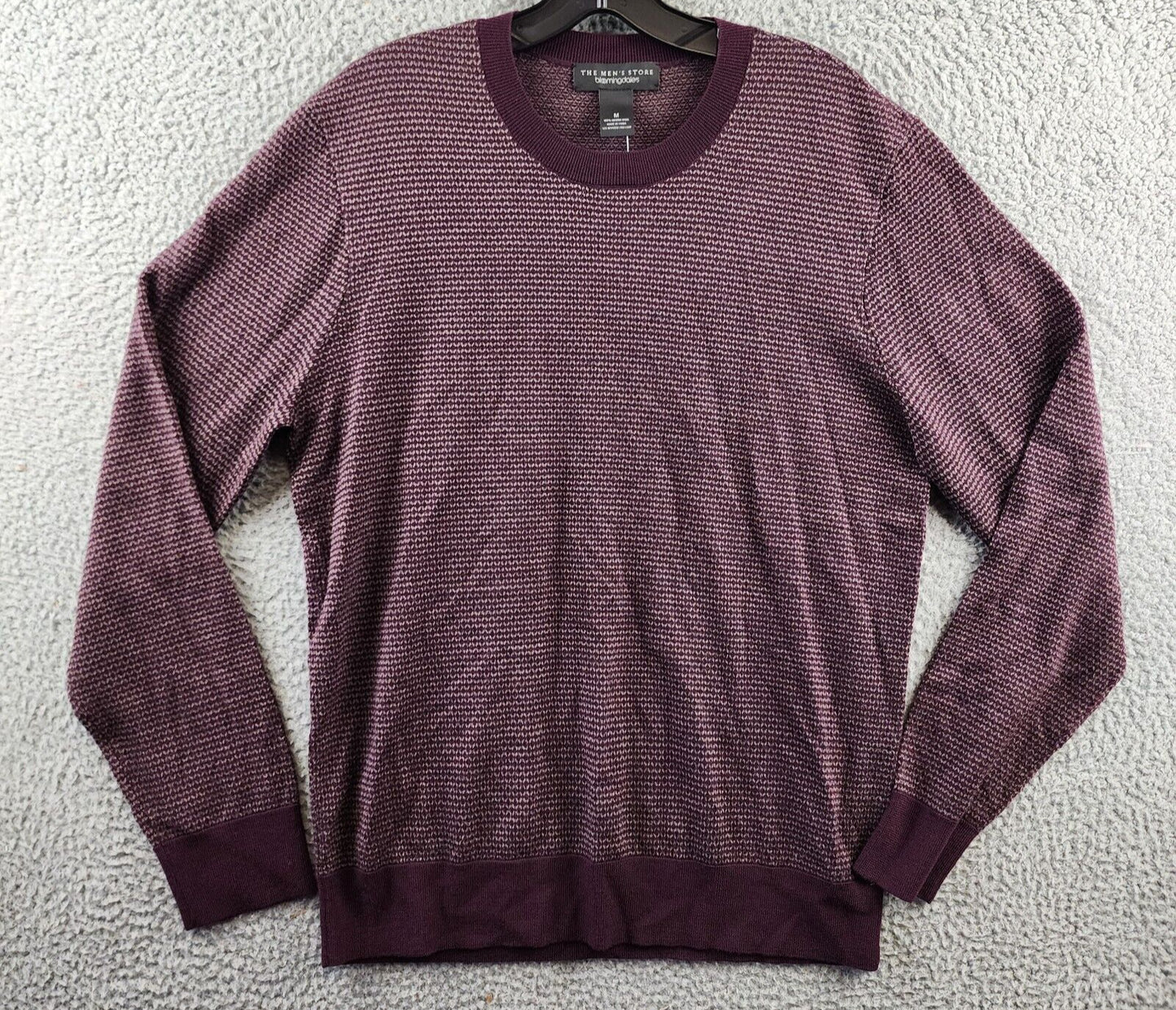 The Men's Store at Bloomingdale's Merino Wool Crewneck Sweater Pink