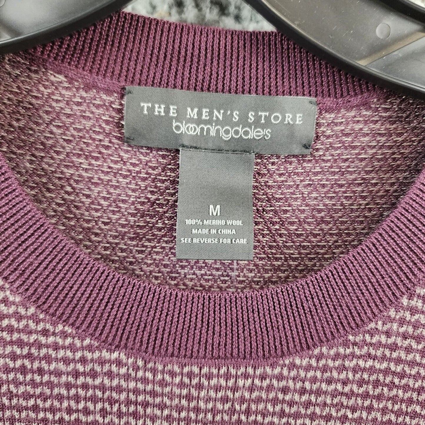 The Men's Store at Bloomingdale's Merino Wool Crewneck Sweater Pink
