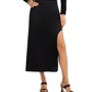 By Malene Birger Wick Midi Skirt Black