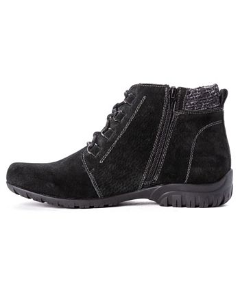 Propét Women's Delaney Water Resistant Bootie Black Size 8.5 M